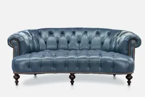 Sofas/Alexandria 2 Seater Chesterfield Leather Sofa Couch 1,500,000/-