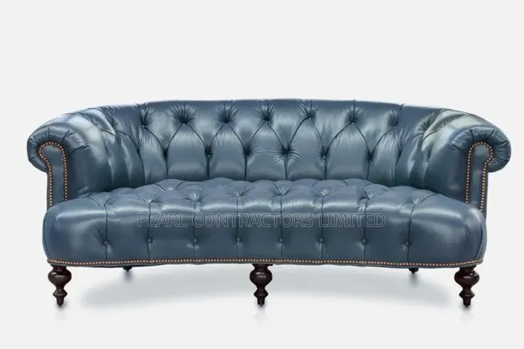 Sofas/Alexandria 2 Seater Chesterfield Leather Sofa Couch 1,500,000/-
