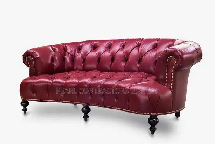 Sofas/Alexandria 2 Seater Chesterfield Leather Sofa Couch 1,500,000/-
