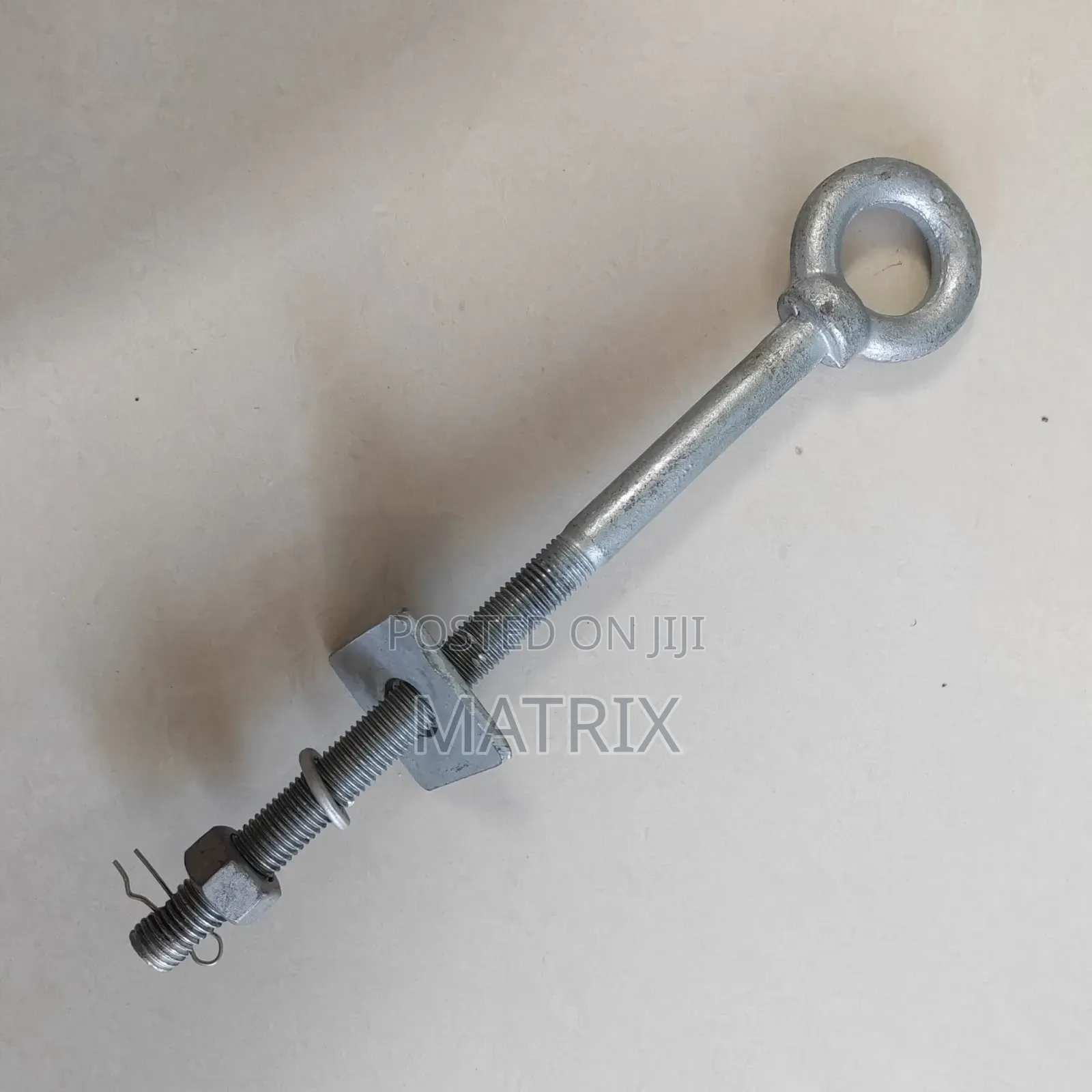 Eye Bolts - Galvanized Long-Shank Eye Bolt