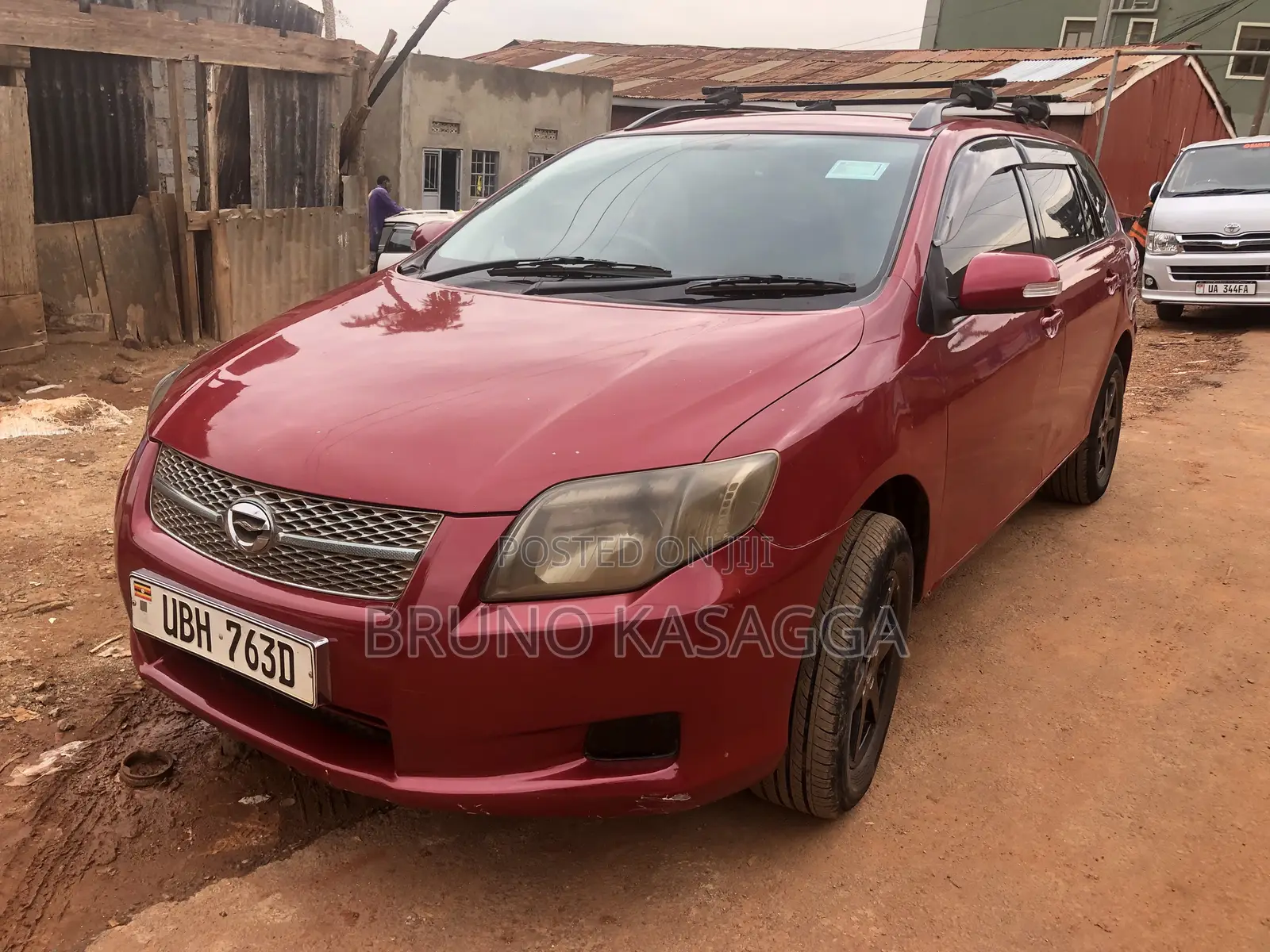 Toyota Corolla Fielder 2008 Red