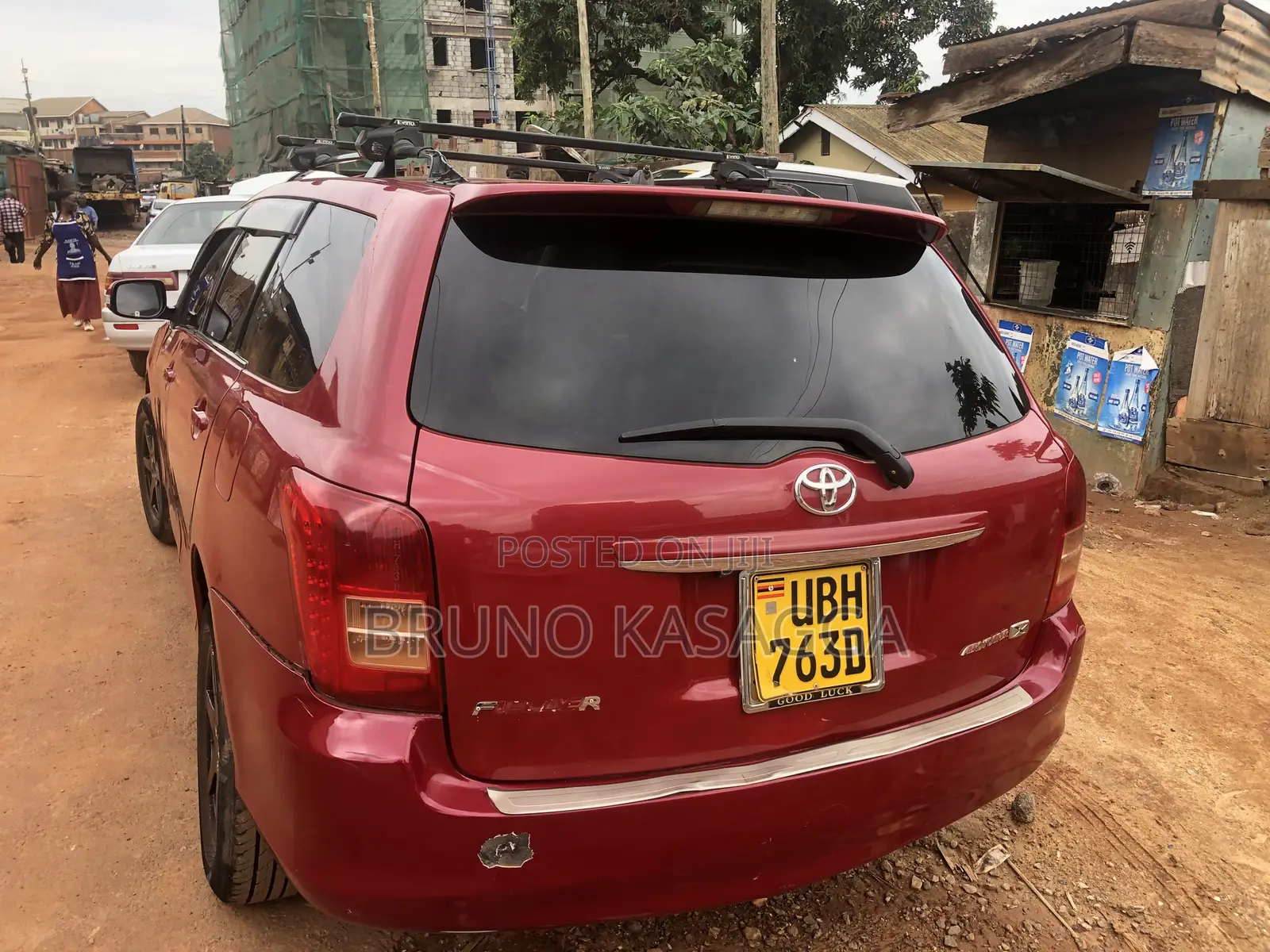 Toyota Corolla Fielder 2008 Red