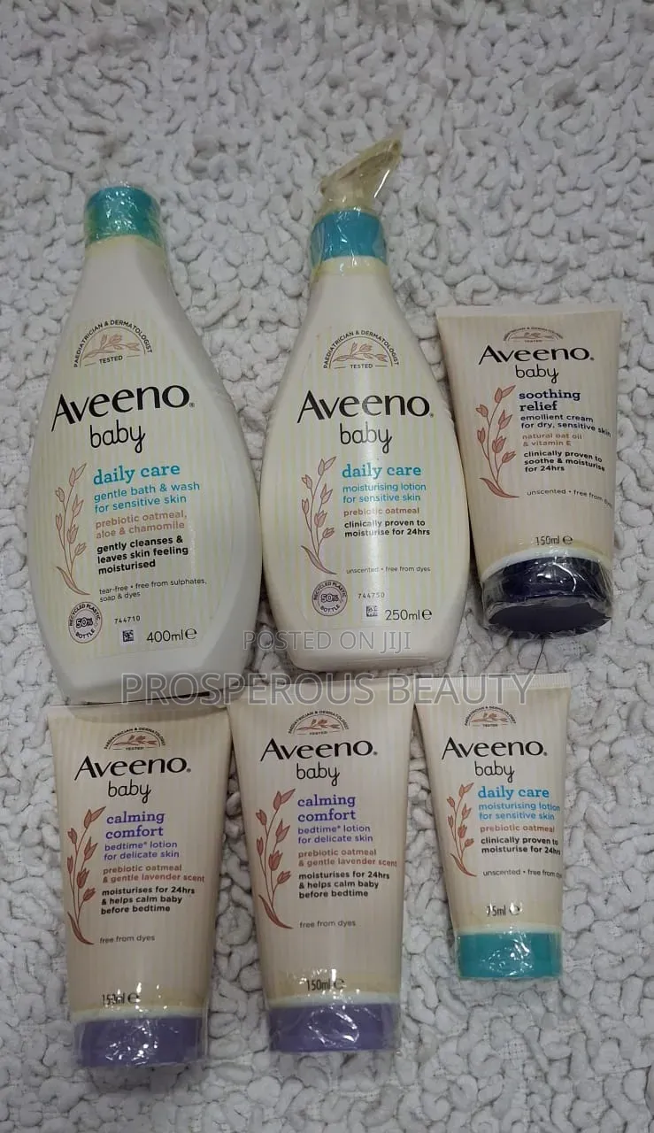 Boots and Aveeno Baby Soap, Jelly, Lotion, Bath (Made in UK)