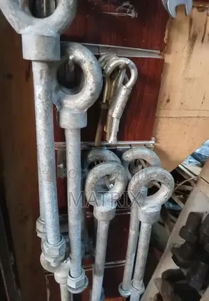 Eye Bolts - Galvanized Long-Shank Eye Bolt