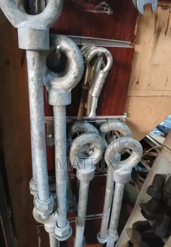 Eye Bolts - Galvanized Long-Shank Eye Bolt