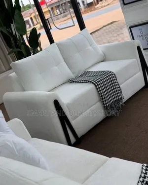 Sofa Sets 5 Seaters White Color