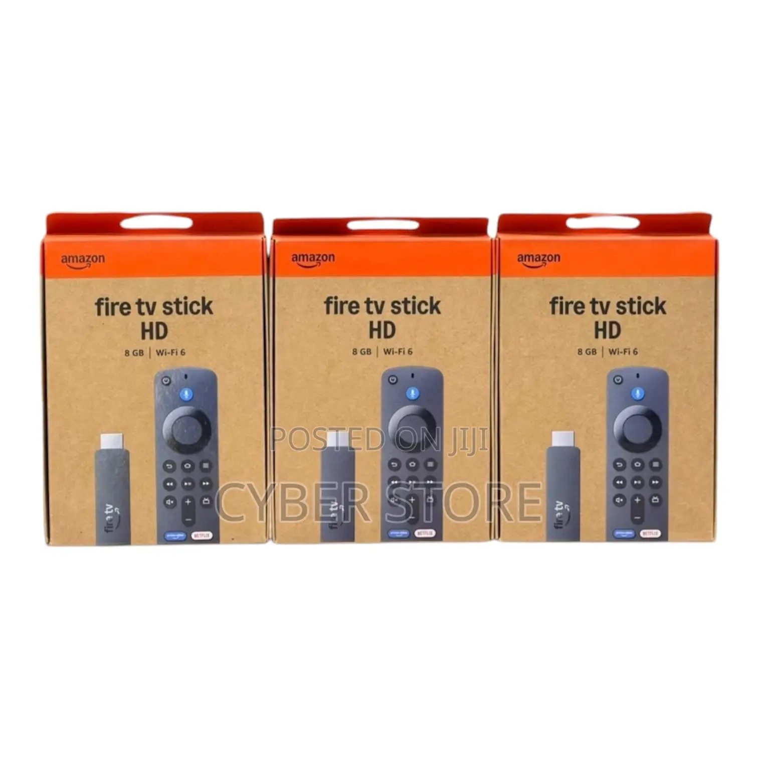 Fire TV Stick HD (8 GB Storage, Wi-Fi 6) With an Alexa Voice Remote