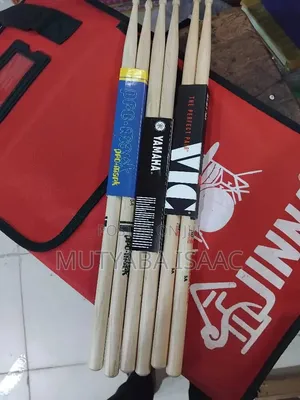 Drum Sticks and a Bag for Sticks