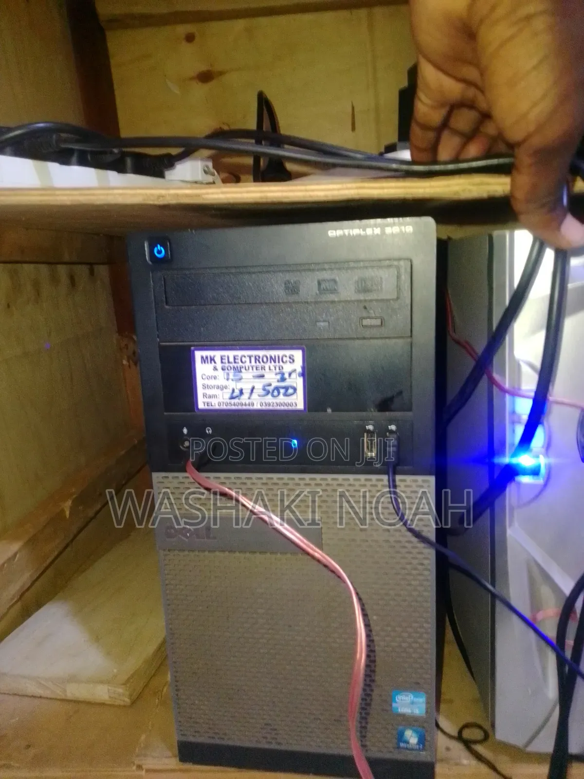 Desktop Computer Dell OptiPlex 7010 8GB Intel Core i5 SSD 256GB