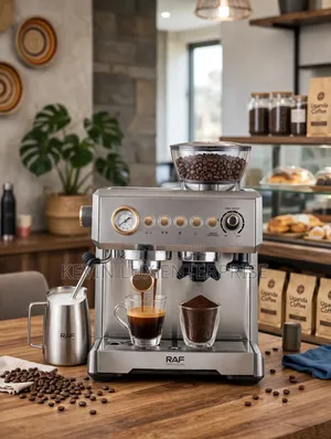 Espresso Coffee Maker With Built in Grinder