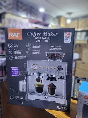 Espresso Coffee Maker With Built in Grinder