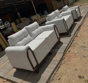 2-2-1 Seaters White Sofa Sets