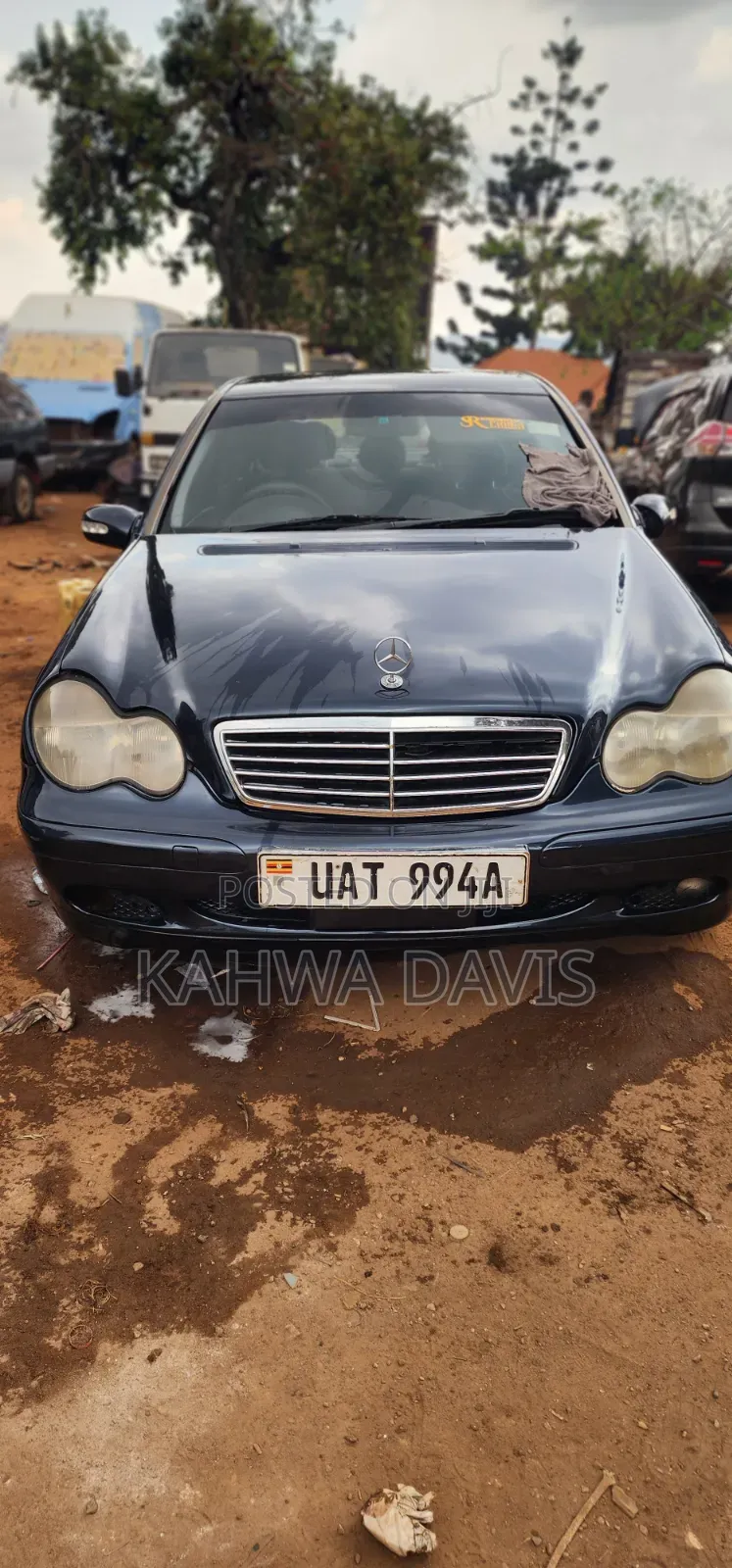 Mercedes-Benz C-Class C 200 Kompressor (W203) 2002 Blue