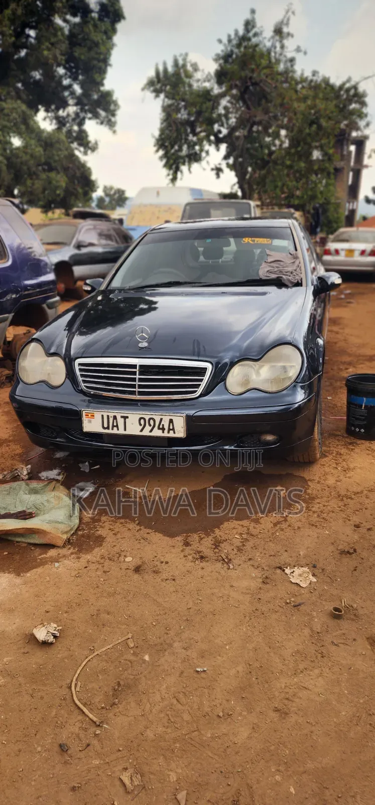 Mercedes-Benz C-Class C 200 Kompressor (W203) 2002 Blue