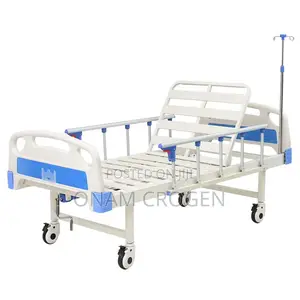 Single Crank Abs Bed With Casters