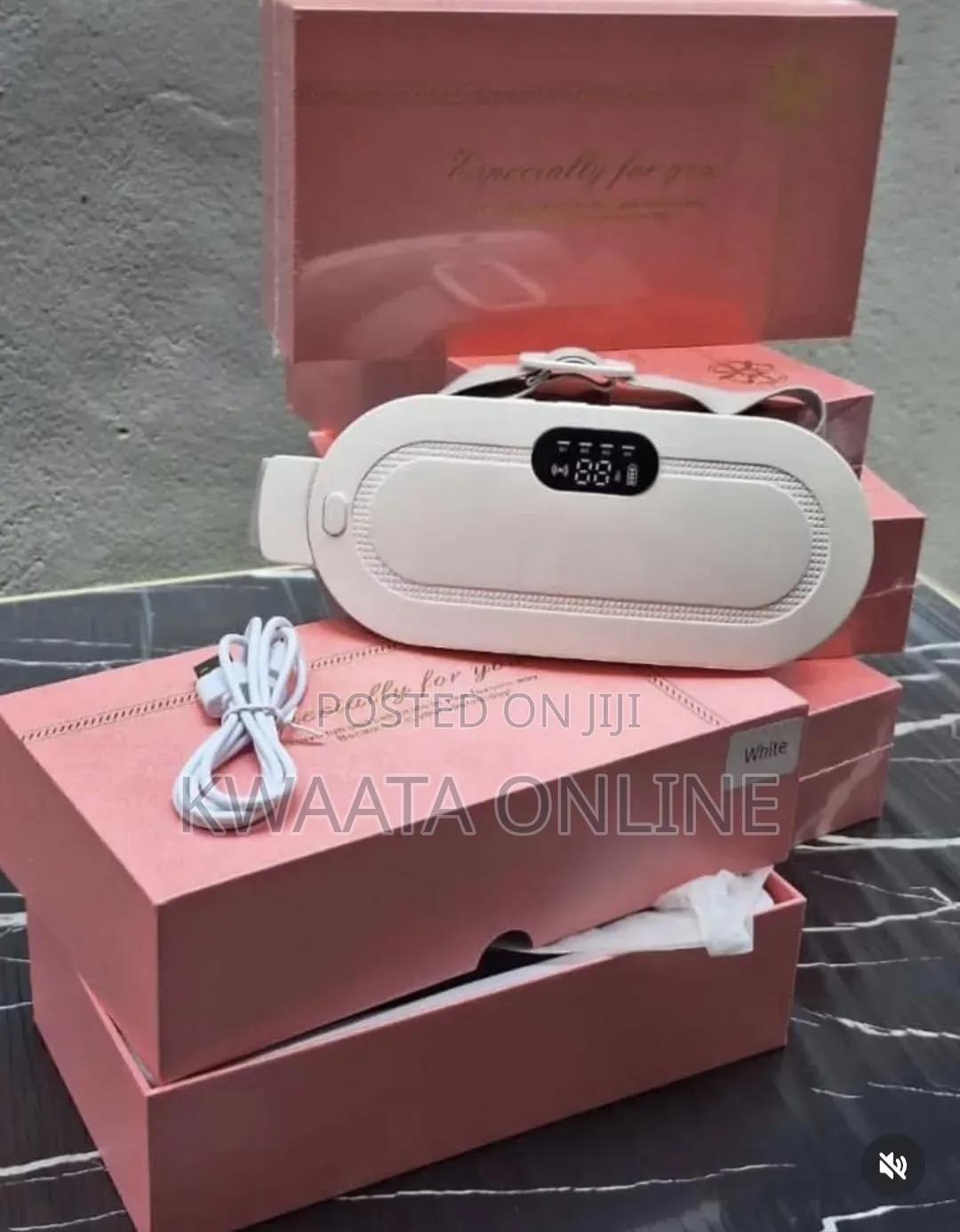 Heating Pad for Menstrual Cramps Rechargeable Period Pain Relief Belt