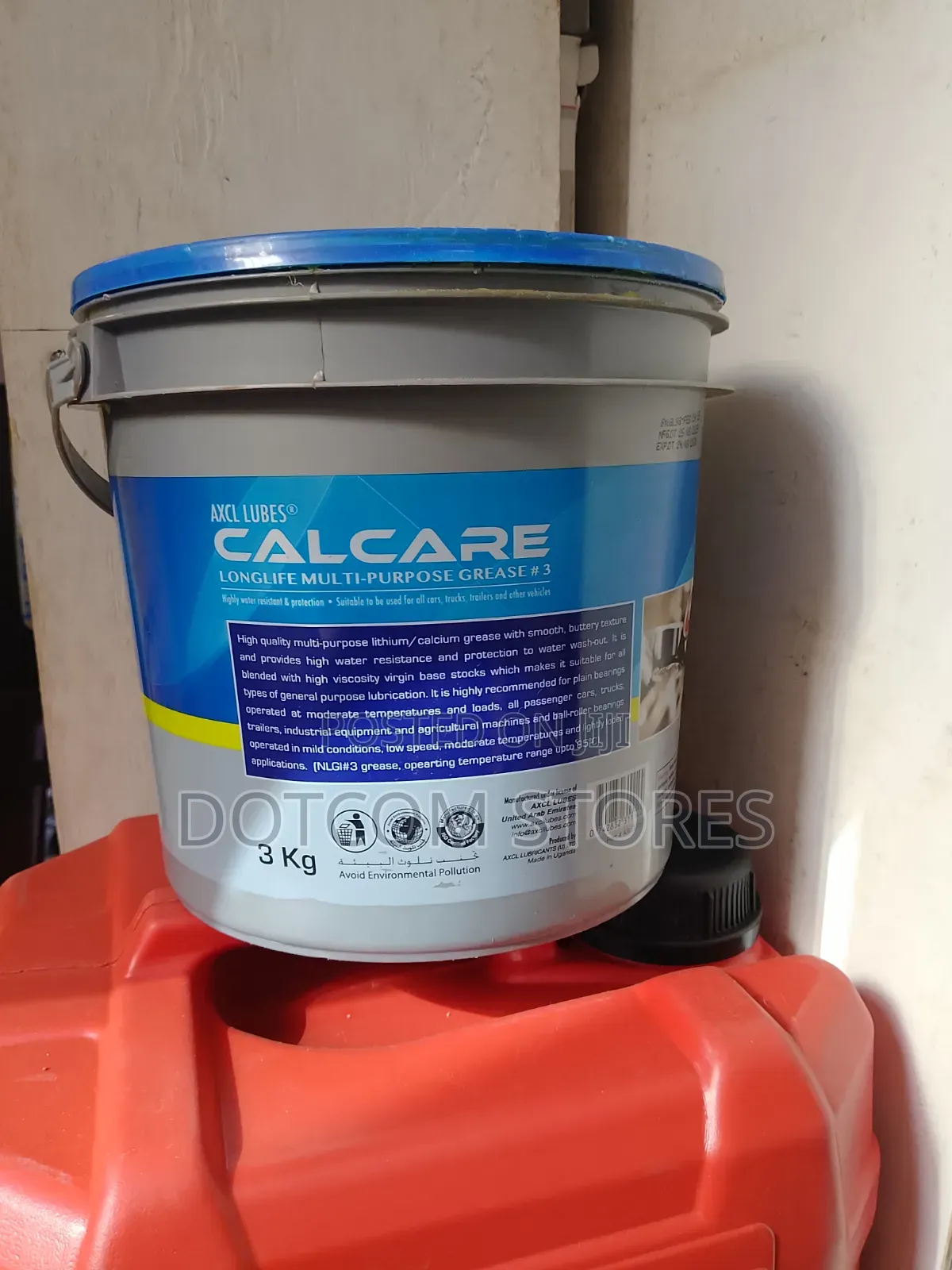 3kg AXCL Lubes Calcare Longlife Multi-Purpose Grease