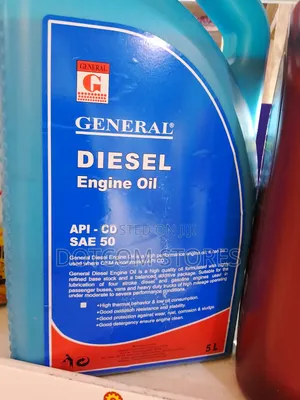 5L General Diesel Engine Oil (API CD, SAE 50)