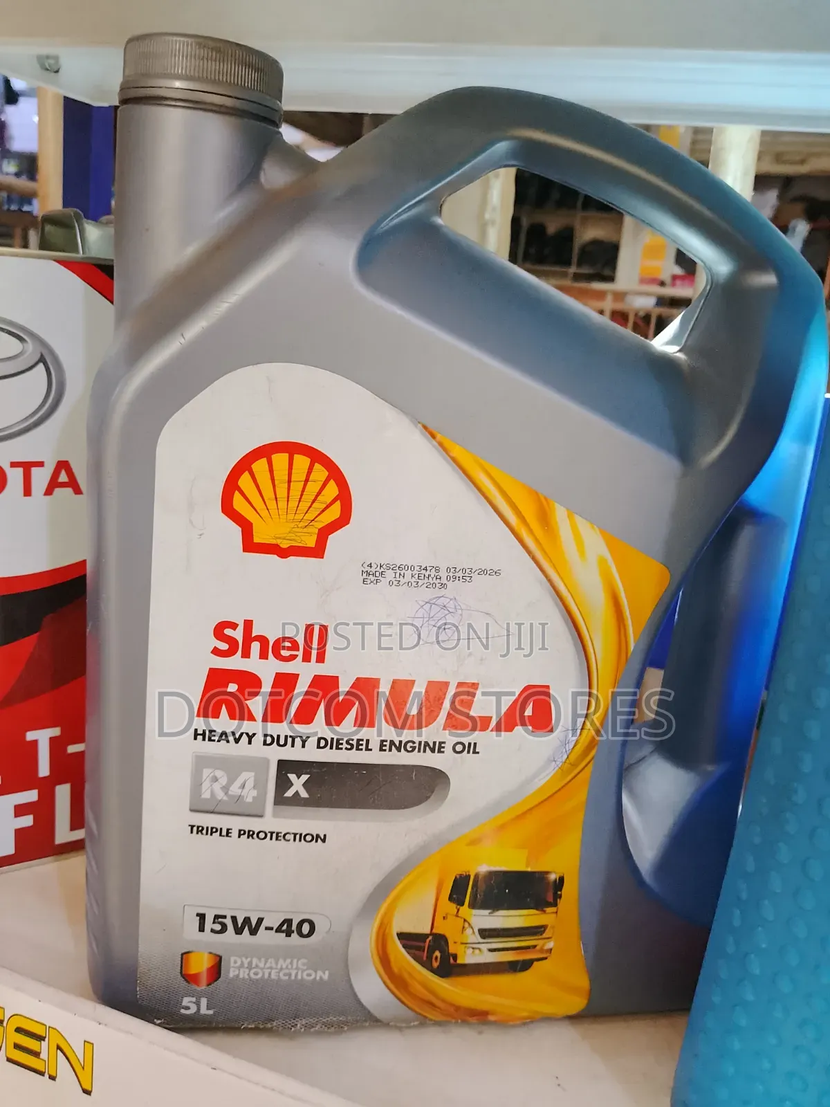 5L Shell Rimula R4 X 15w-40 Heavy-Duty Diesel Engine Oil