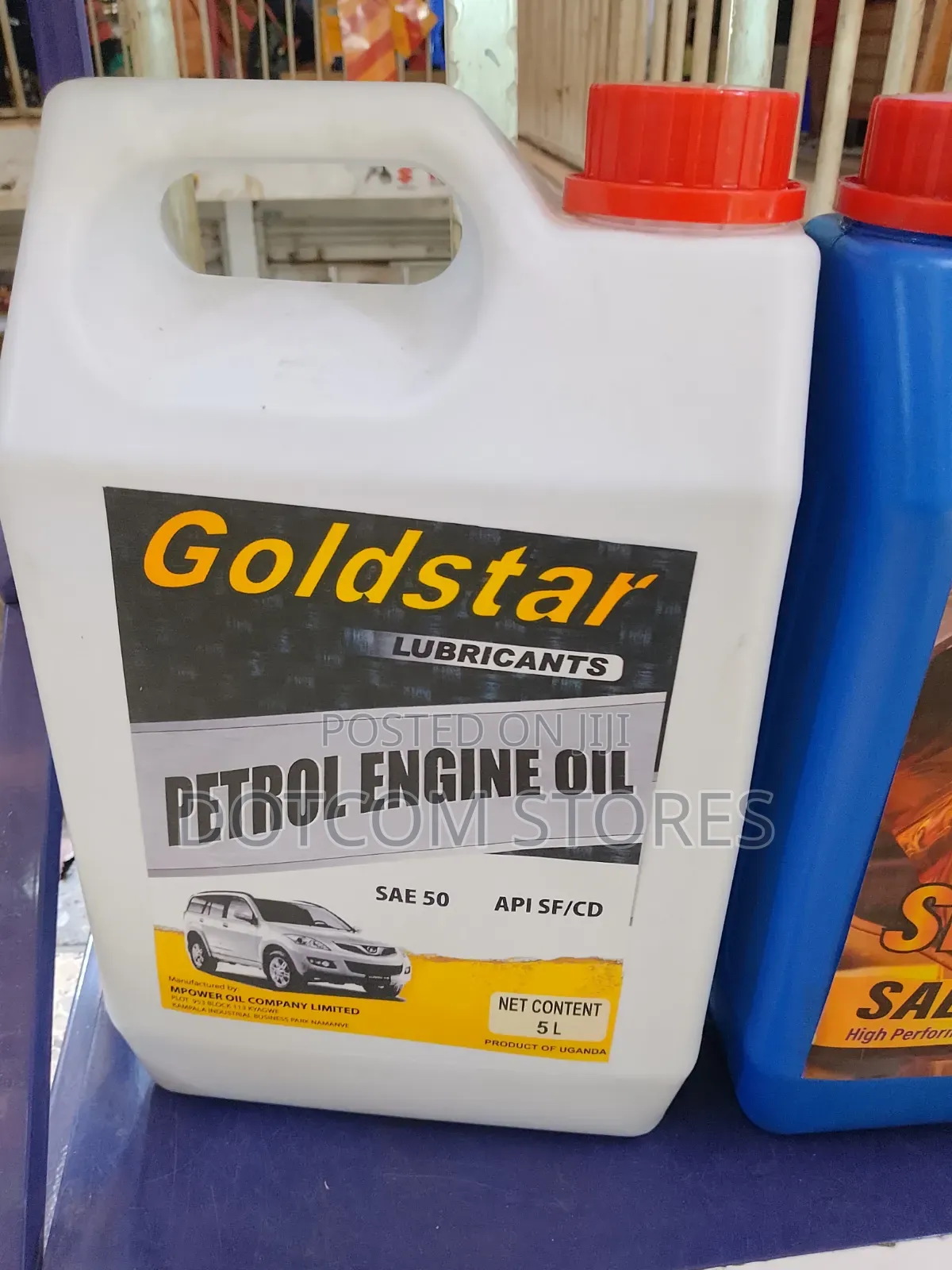 5L Goldstar Lubricants Petrol Engine Oil (SAE 50, API SF/CD),
