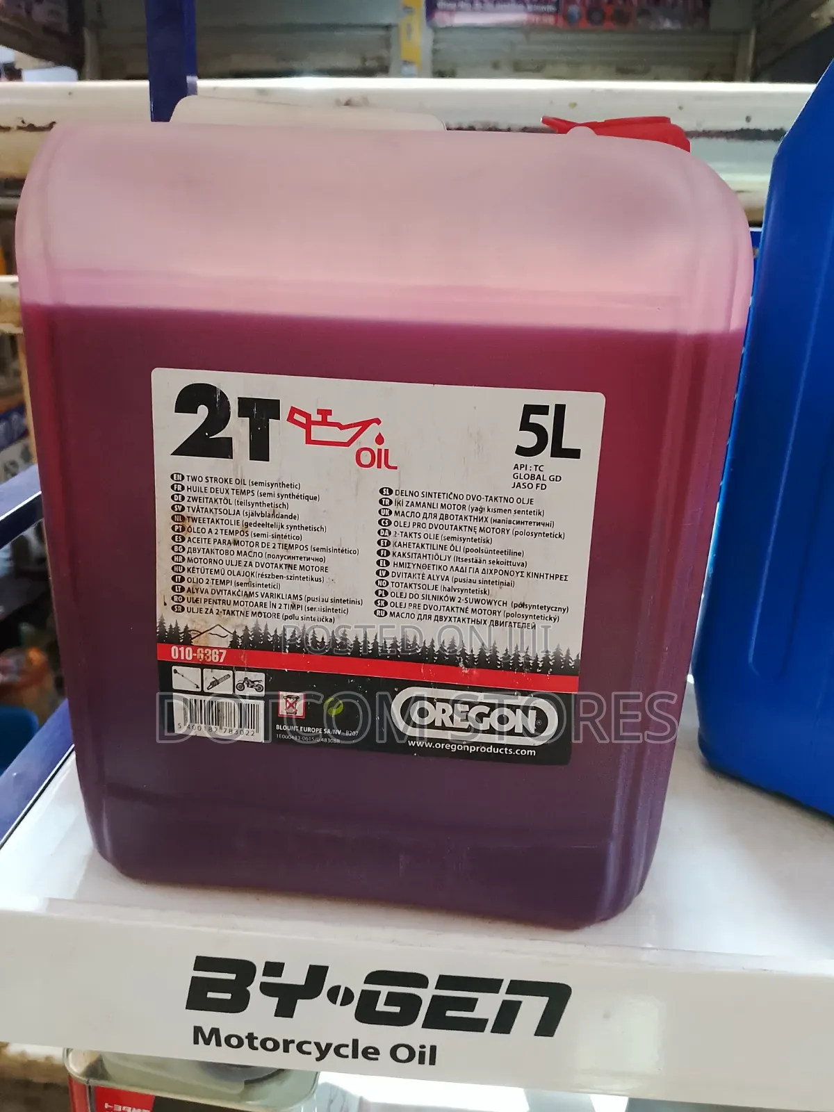 5L Oregon 2-Stroke Engine Oil (2T)