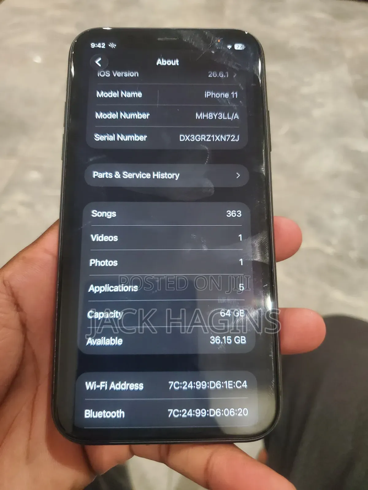 Apple iPhone 11 64 GB Black