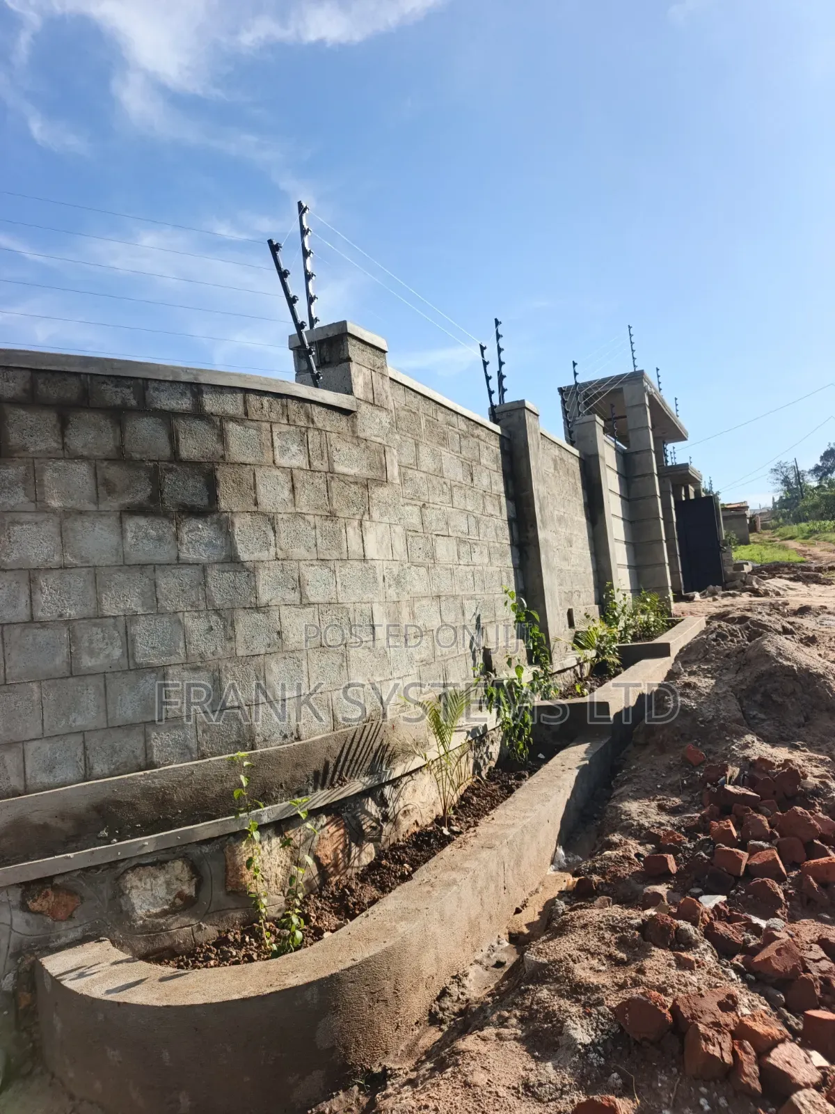 Electric Fence System for a Home