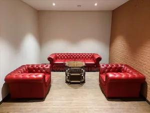 Sofas/All Pure Leather Chesterfield Sofas 5 Seaters From 2,200,000/-