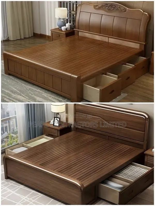 Beds/Coptic Wooden Beds in Any Colour or Size From 2,000,000/-
