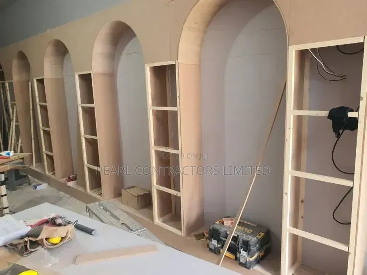 Cabinetry and Shelving Works, Services and Installation