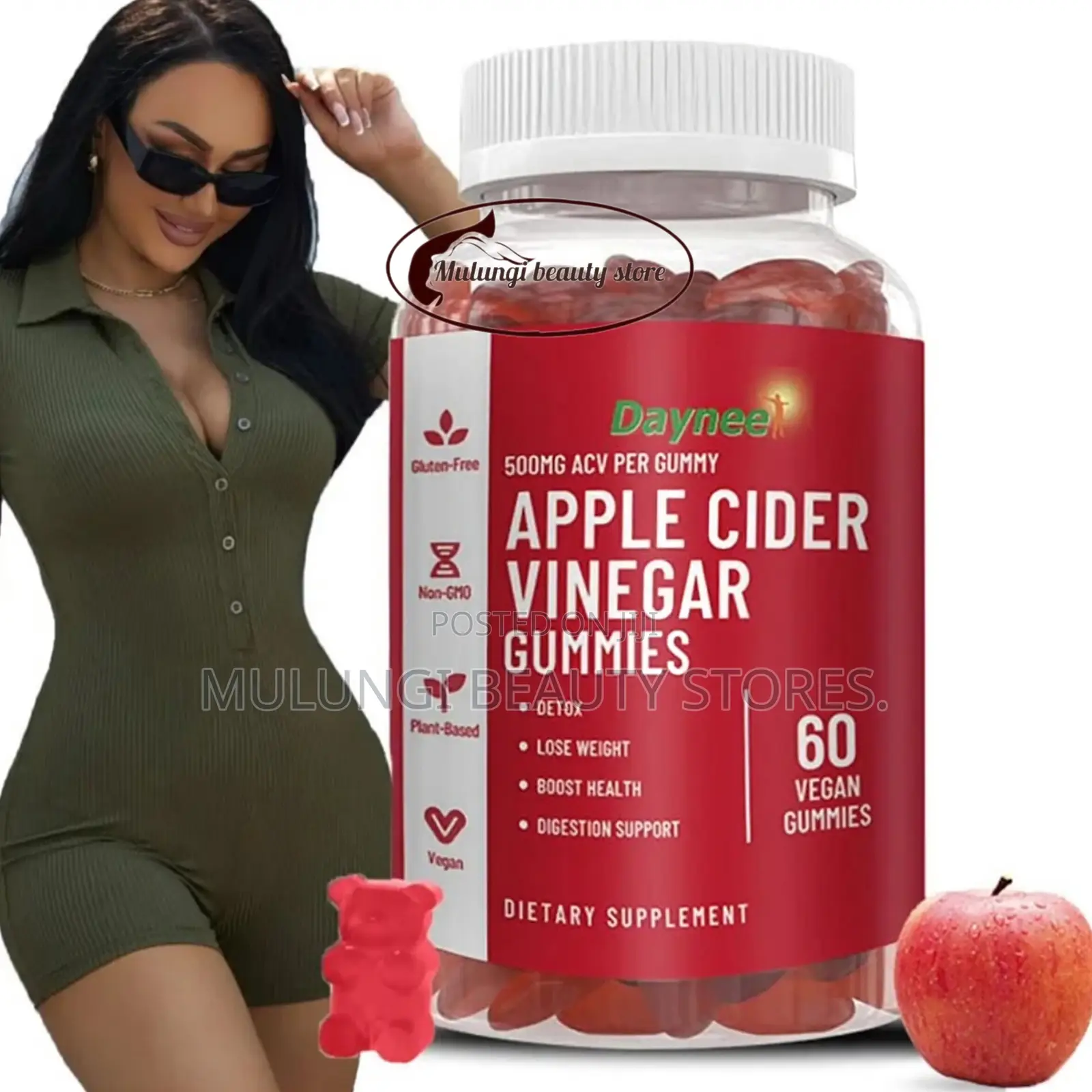 Daynee Apple Cider Vinegar Gummies