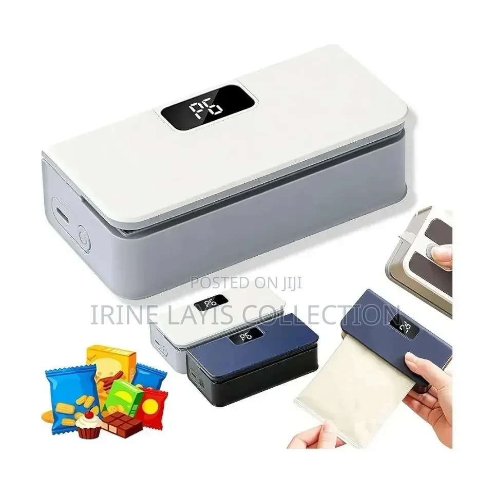 Rechargeable Mini Bag Sealer and Opener (Electric Bag Sealer)