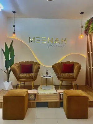 Modern Salon Full Interior Designing and Customization Setup Services