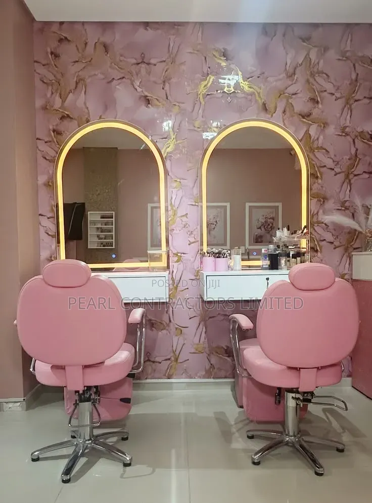 Salons and Barbershops Set Up Services in Uganda With Full Interior