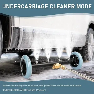 3-in-1 Pressure Washer Undercarriage Cleaner and Water Broom