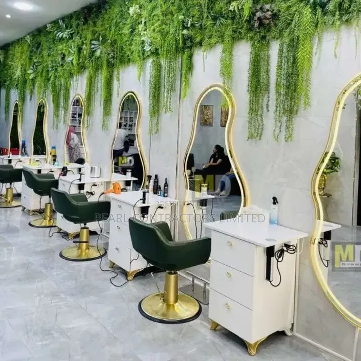 Salons and Barbershops Set Up Services in Uganda With Full Interior
