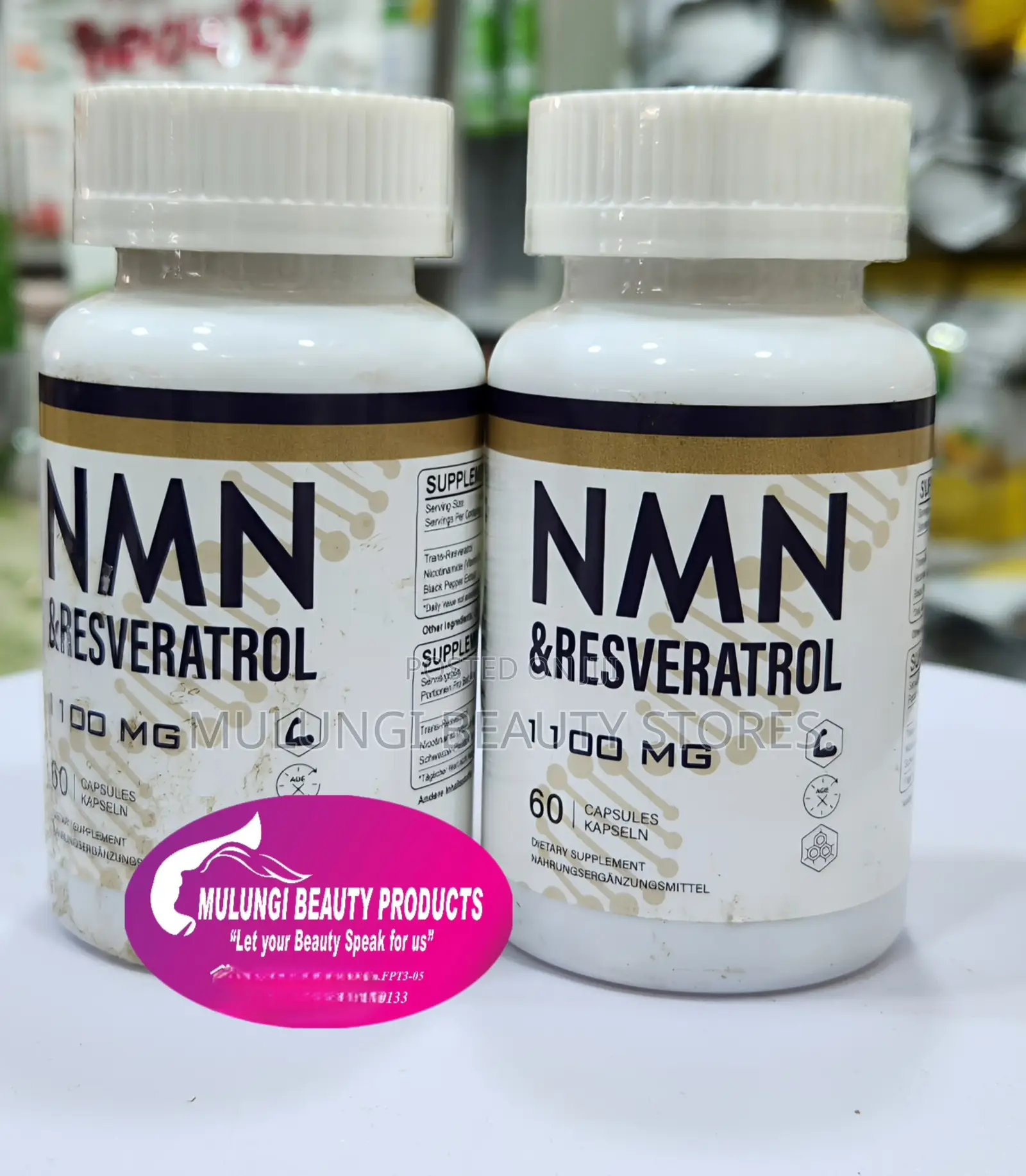 NMN & Resveratrol 1100 Mg Anti-Aging Dietary