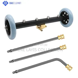 3-in-1 Pressure Washer Undercarriage Cleaner and Water Broom
