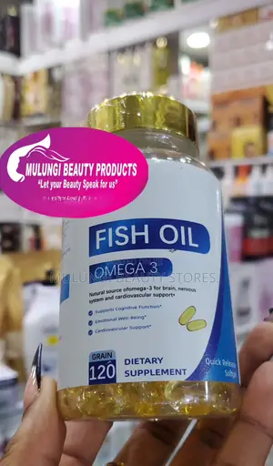 Omega-3 Fish Oil  Soft Gel