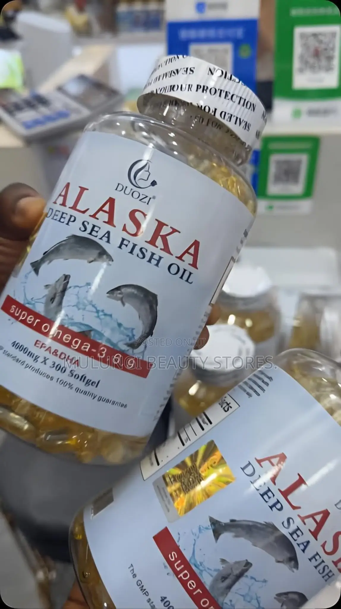 Omega-3 Fish Oil  Soft Gel