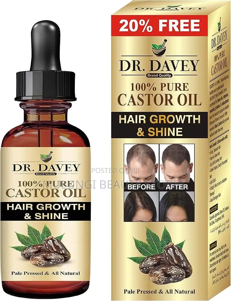 Pure Castor Oil Hair Growth & Shine Serum