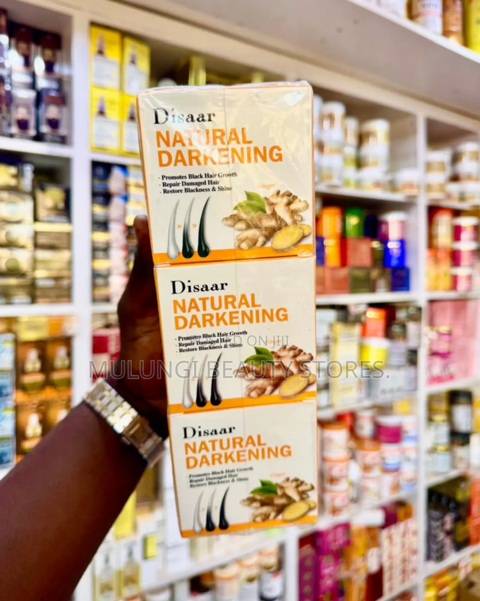 Disaar Natural Hair Grey Darkening Soap