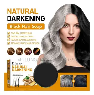 Disaar Natural Hair Grey Darkening Soap