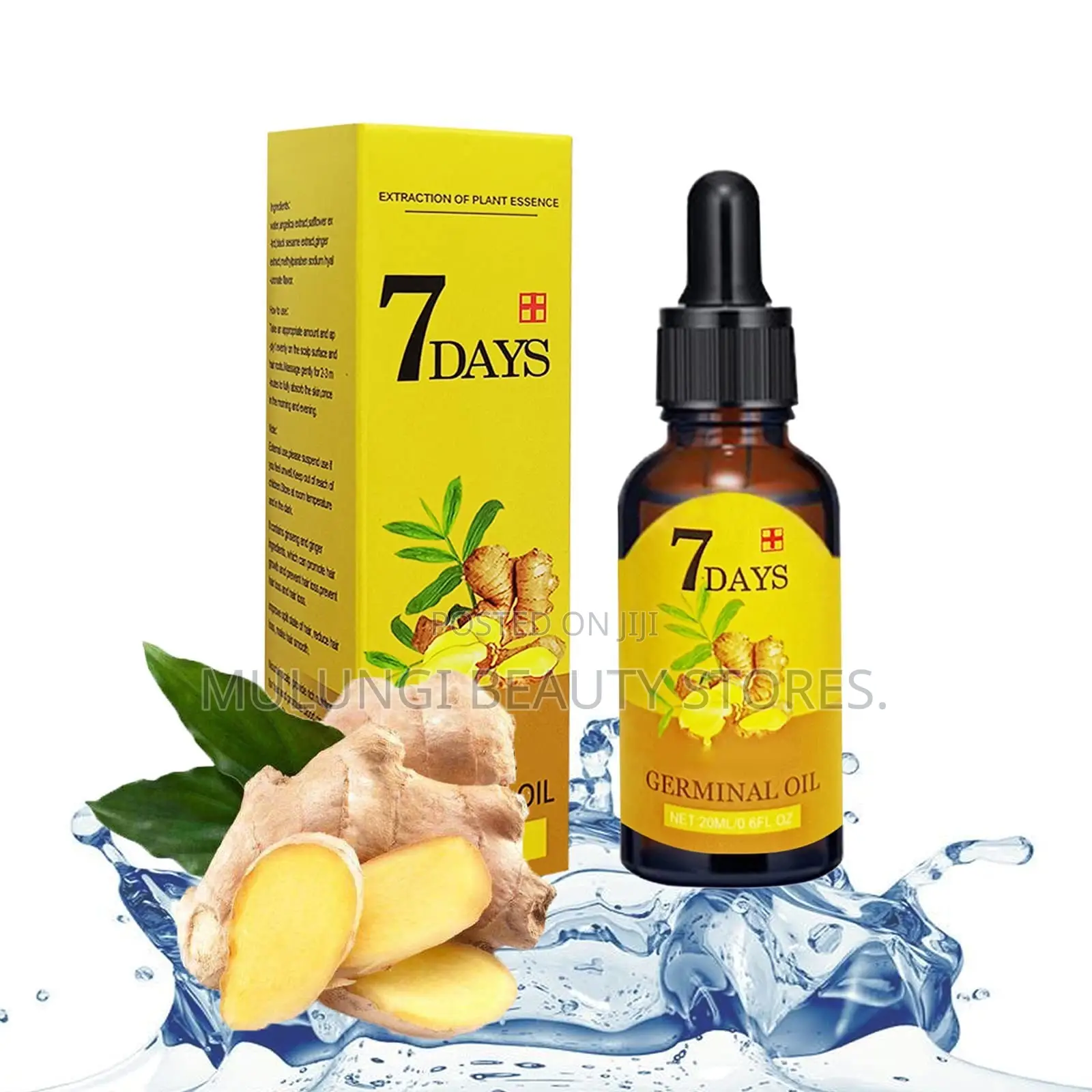 7 Days Ginger Germinal Oil / Hair Growth Serum