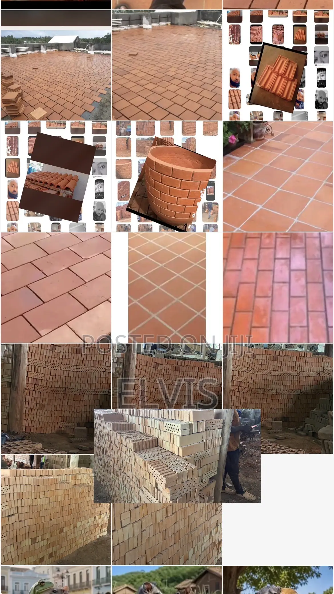 Clay&concrete Blocks