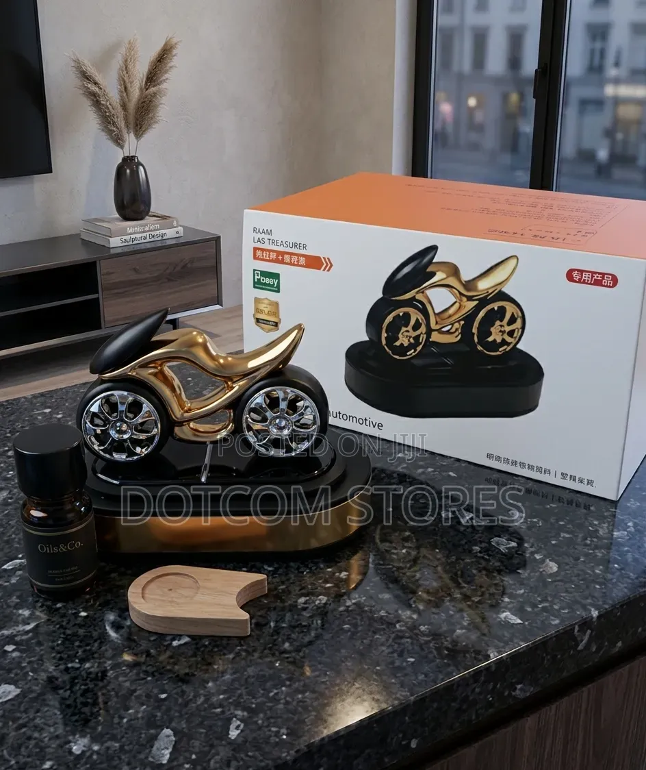 Motorcycle Style Solar Powered Car Air Freshener