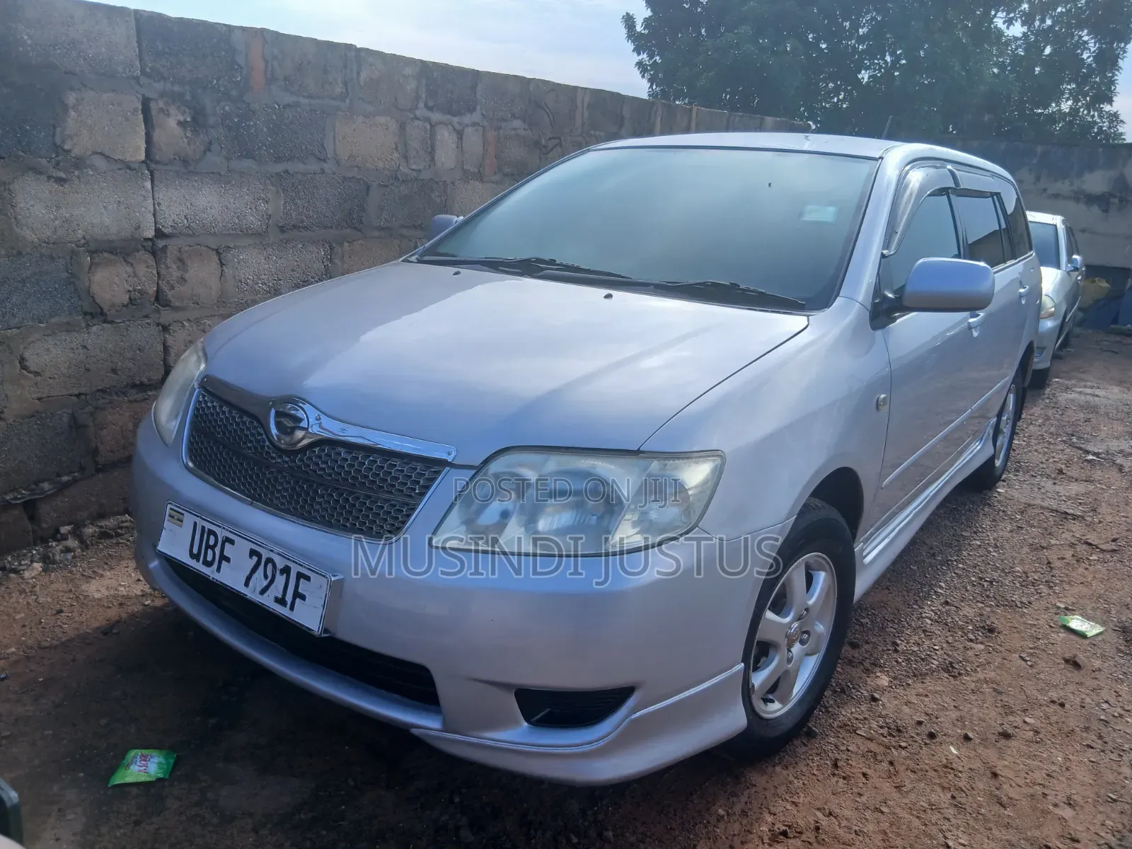 Toyota Corolla Fielder 2006 Silver