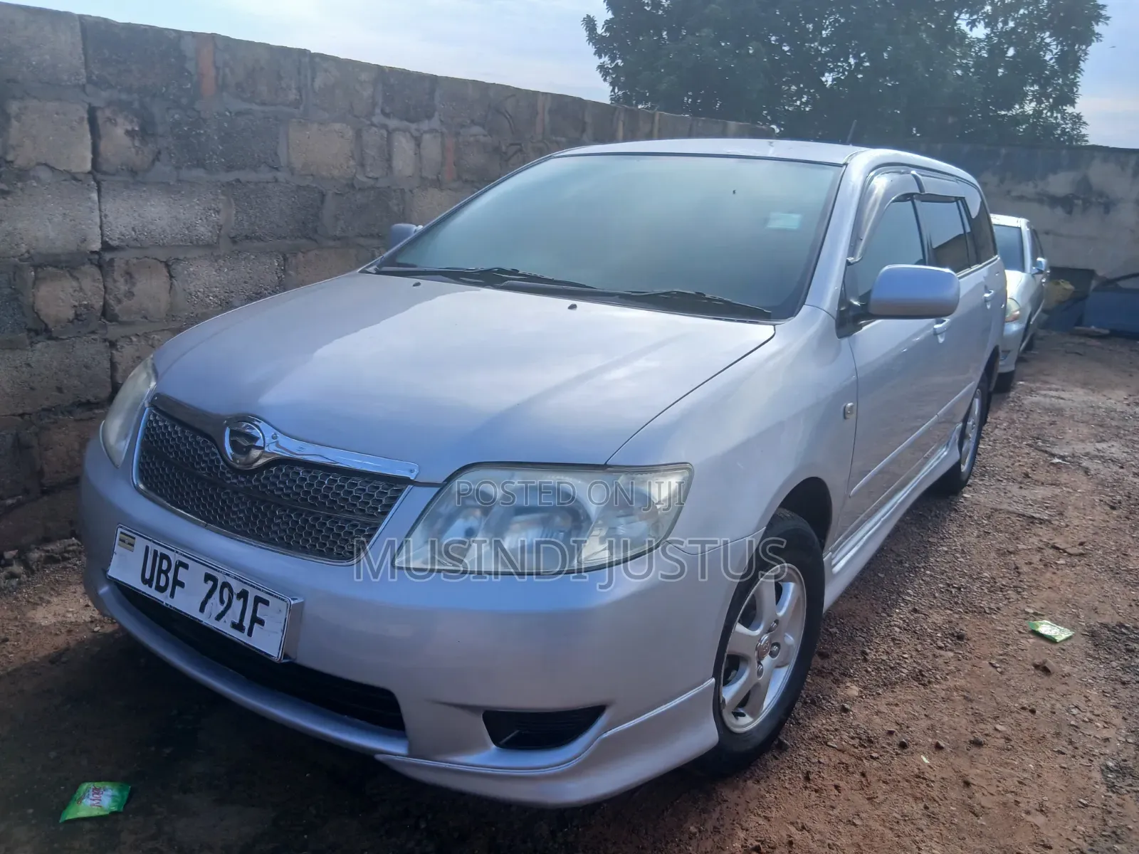 Toyota Corolla Fielder 2006 Silver