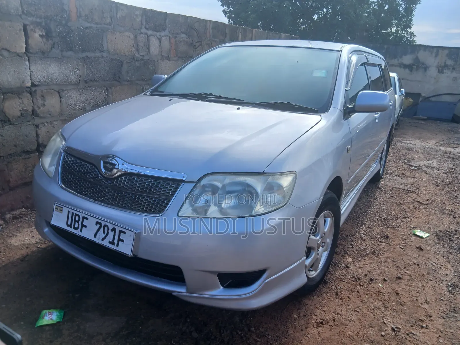 Toyota Corolla Fielder 2006 Silver
