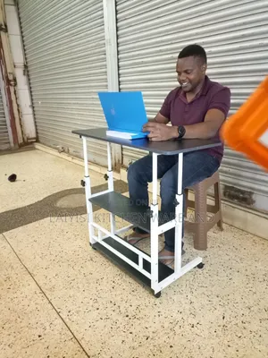 Adjustable Double-Pole Laptop Reading Table Multi-PurposeHome, Office,